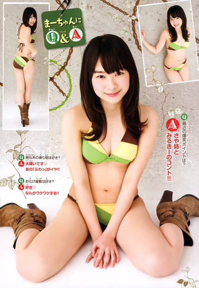 【NMB４８】最近NMBがグラビアラッシュ過ぎて精液の生産が追いつかなくて辛い・・・