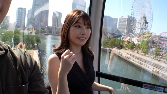 ２４歳Eカップお姉さんをレンタル彼女。横浜デートからホテルへ…まさかの生派！ピストンに感じまくりでイキまくる 8