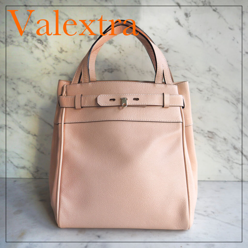 サイズ】 Valextra - ヴァレクストラトートバッグ Jバッグ レザー
