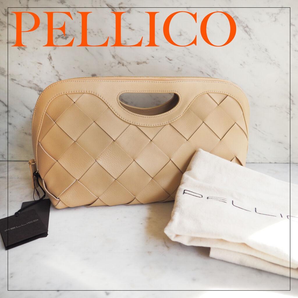 ト送料込 PELLICO ペリーコ クラッチバック ブラック 【美品】 | iuggu.ru