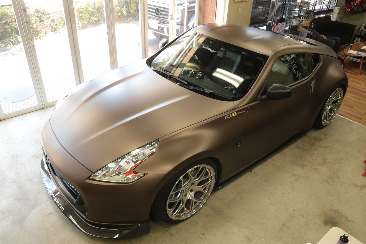 Z34にワンオフデザインストライプ施工しました♪ : AdvanceEight