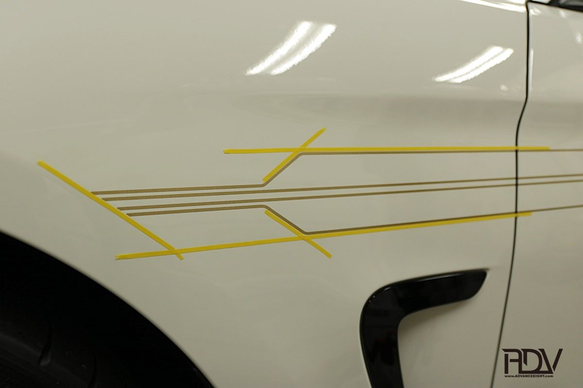 ALPINA Stripe GOLD→BlackへChange!!! : AdvanceEight.Blog!!!