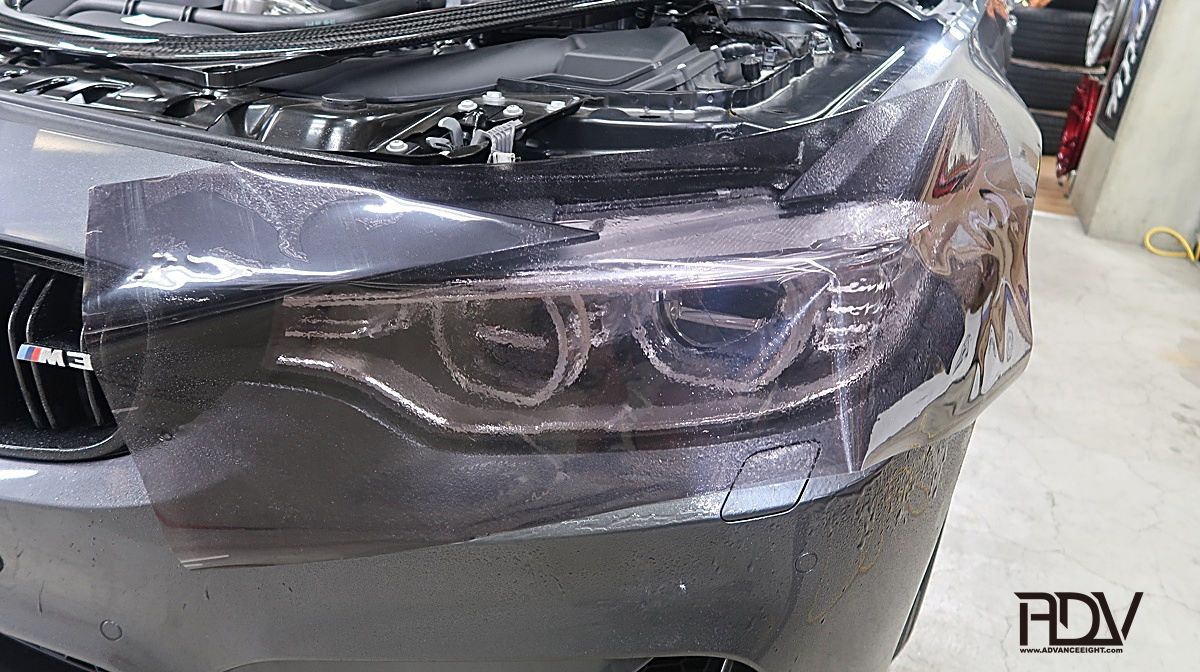 F80m3にkw Idiからのヘッドライトスモーク施工 Advanceeight Blog