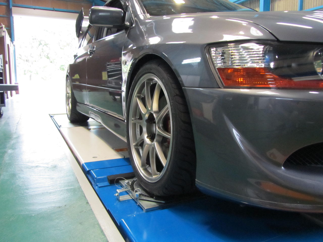 三菱 ランサーエボリューション8 Mr アライメント Forzaの一言