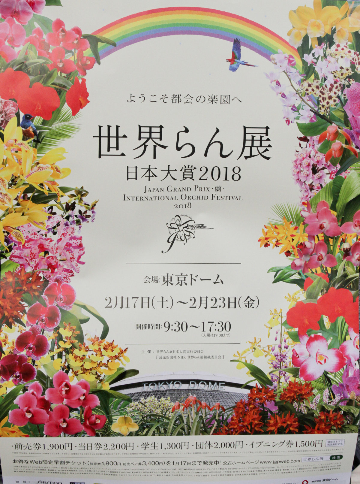 世界らん展 日本大賞18 オープニングセレモニー ランと遊ぶ 世界らん展 日本大賞18 オープニングセレモニー ランと遊ぶ