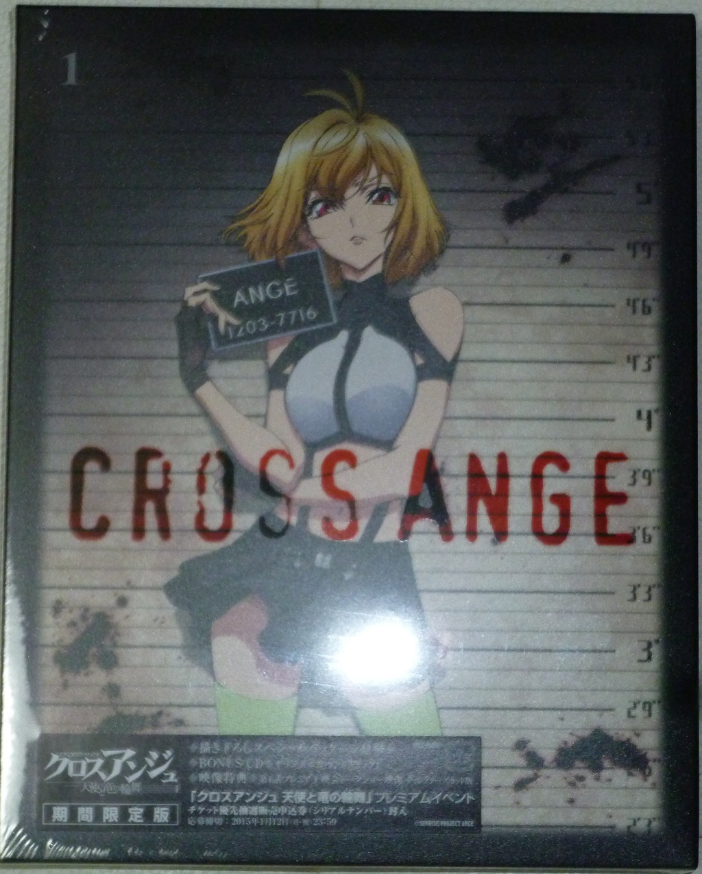 版 クロスアンジュ 1巻買ったよ 黒い毒の実