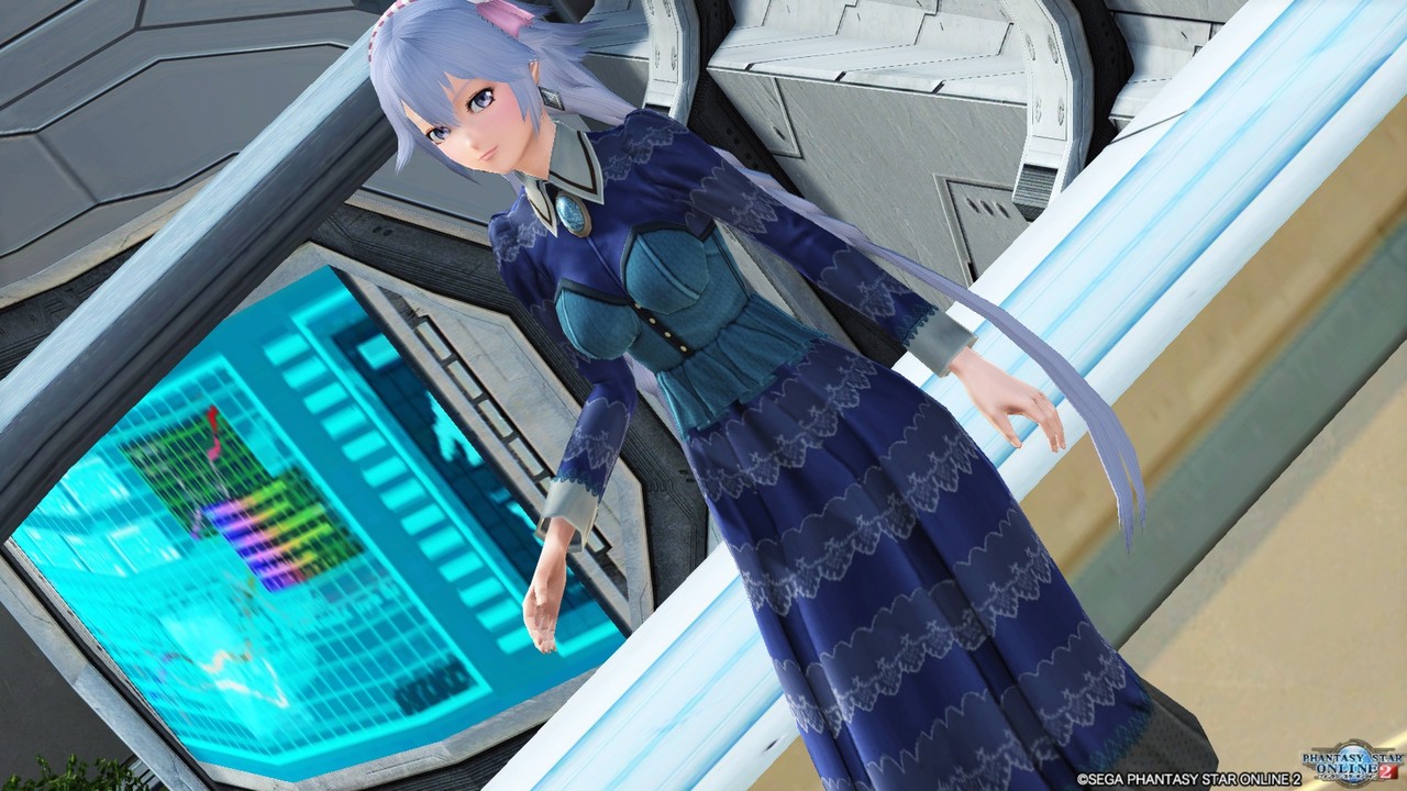 カントリードレス可愛いよ Pso2 垂直落下式エビフライ