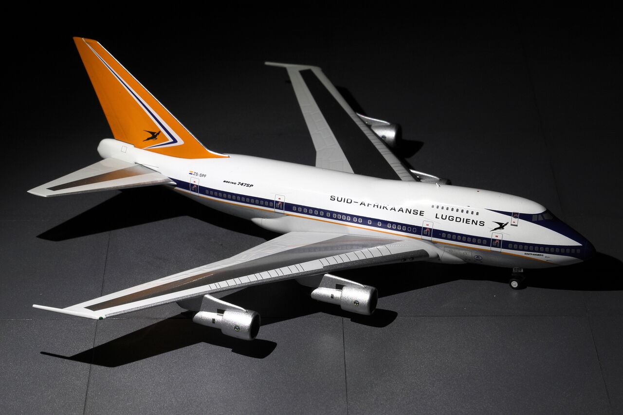 NGmodels SAA Boeing 747-SP : モノクロアビエーション探訪記