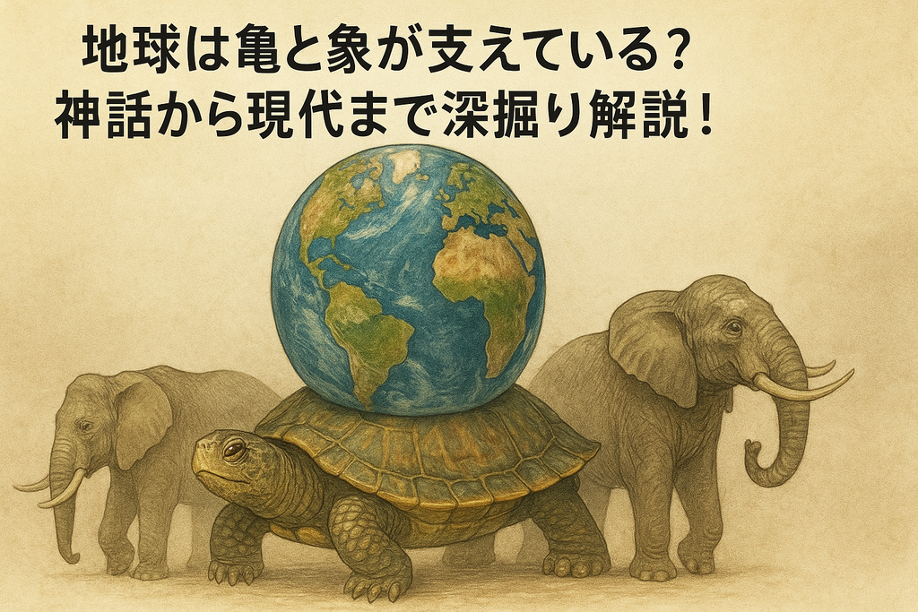 地球は亀と象が支えている？神話から現代まで深掘り解説！ : 爬虫類・ペットのケア情報のblog