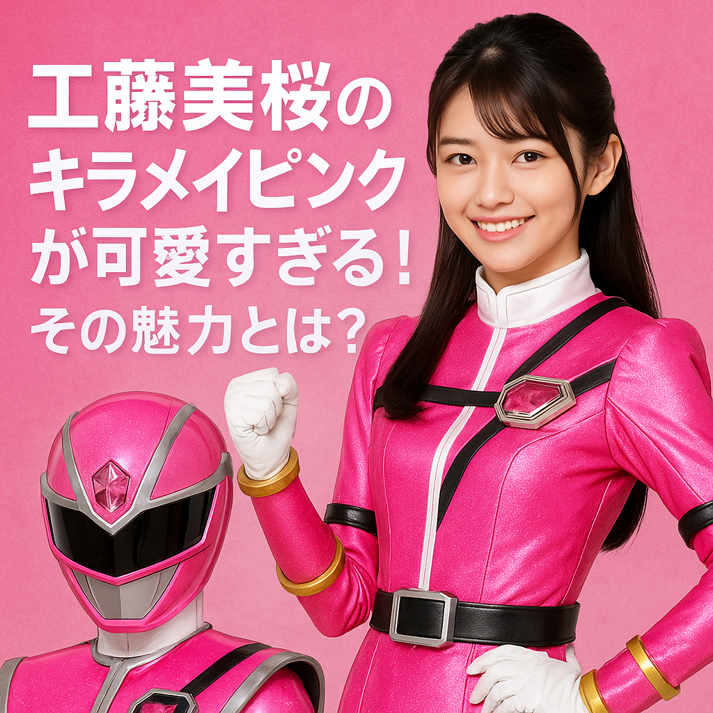 工藤美桜のキラメイピンクが可愛すぎる！大治小夜の魅力と秘話を徹底解説！ : ブログのアクセスアップ術