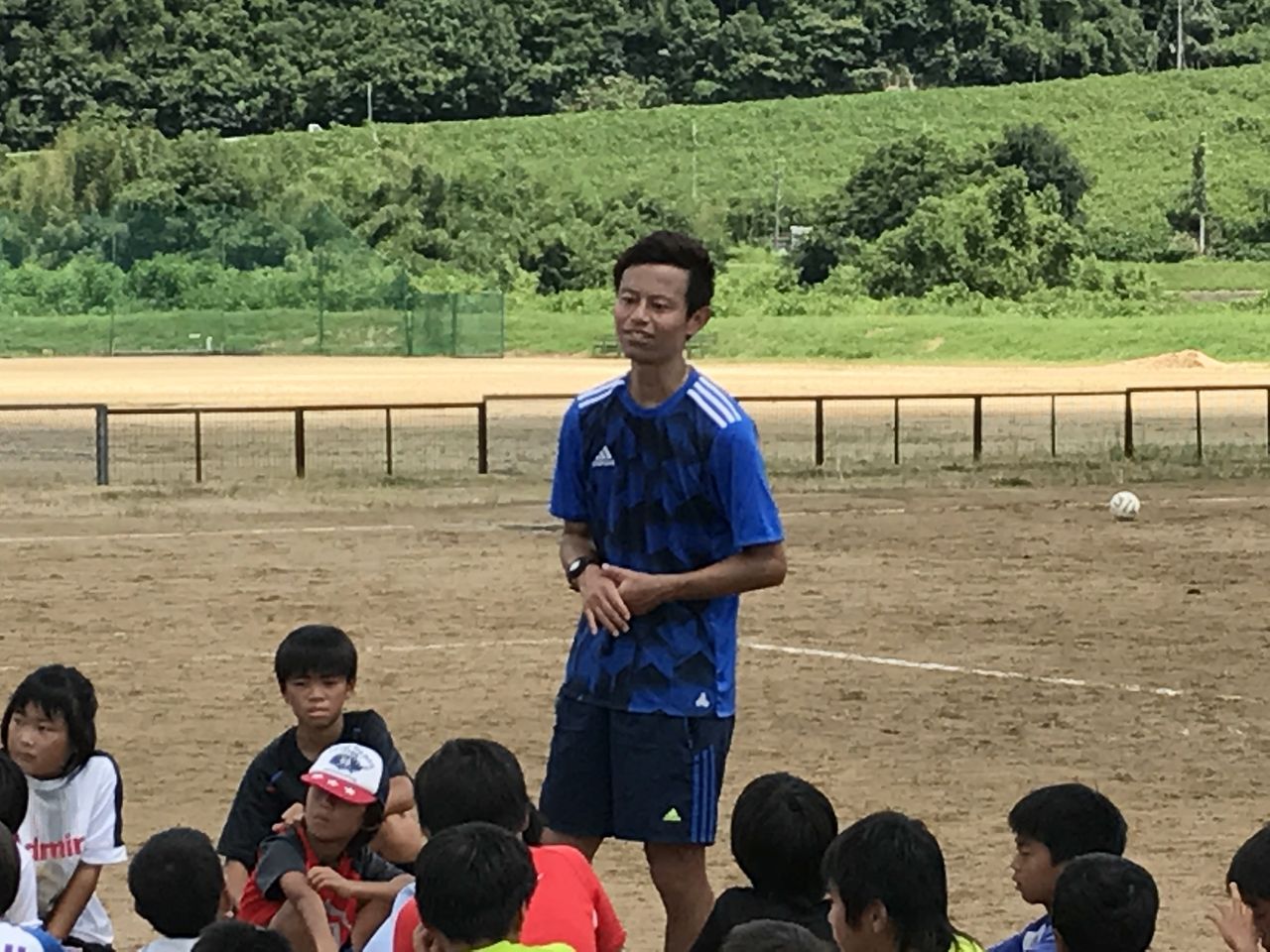 8 19 相根澄さんサッカー教室 綾部フリーゲンフースバルクラブ応援ブログ
