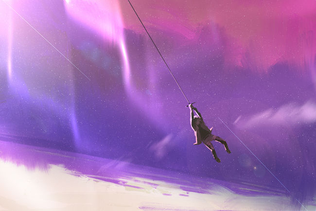 graphicstock-the-man-hanging-on-a-rope