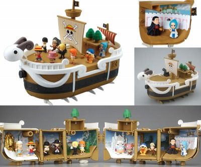 ワンピース メモリアルログシップ ゴーイングメリー号 フィギュア 食玩 全６種フルコンプセット 人気アニメのレアな食玩 ミニフィギュア大特集 通販でお得に購入可能