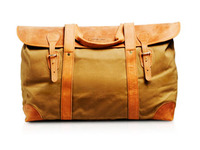Tan Canvas & Leather - Long Weekender