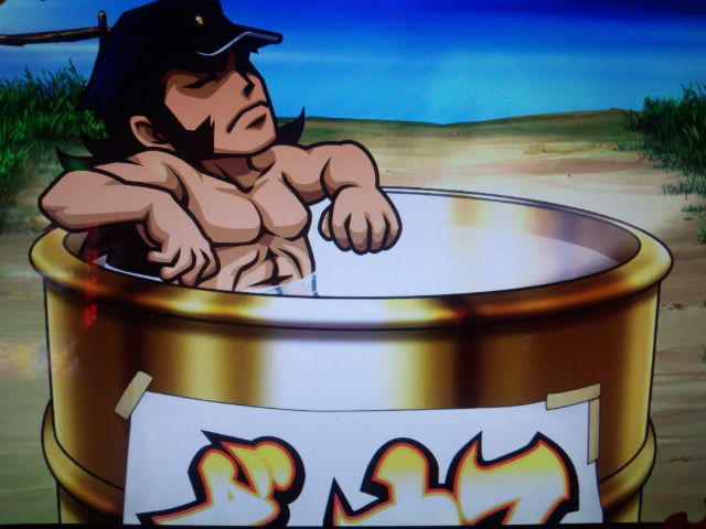 ボーナス確定画面で超番長ボーナス あふろ パラダイス