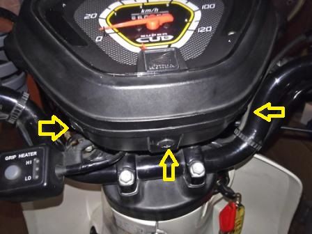 メーター照明led化 気がつけばいつも