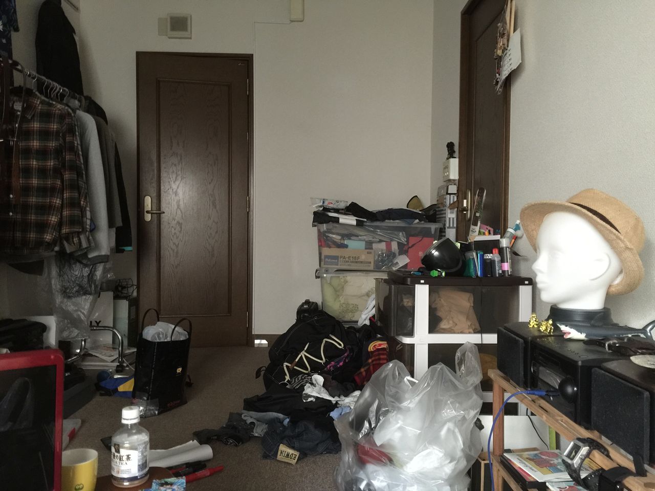 断捨離後 部屋完成 引き算life