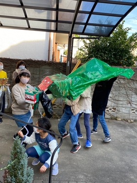 2021/1/7 冬休み 獅子舞ごっこ_210111_10