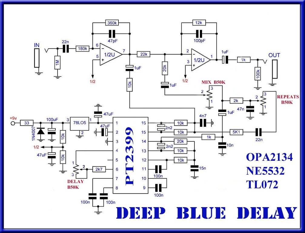 Deep Blue Delayを動かしてみる : おろかなるひとり言