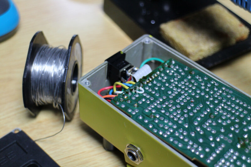 BOSS OD-2 PSAアダプタ用改造