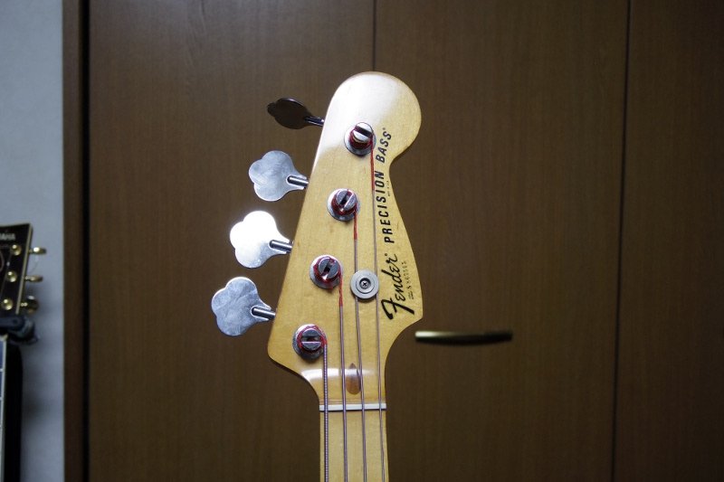 【ヴィンテージ】Fender Precision BASS ナット交換　プレベ プレシジョンベースのナット交換 : おろかなるひとり言