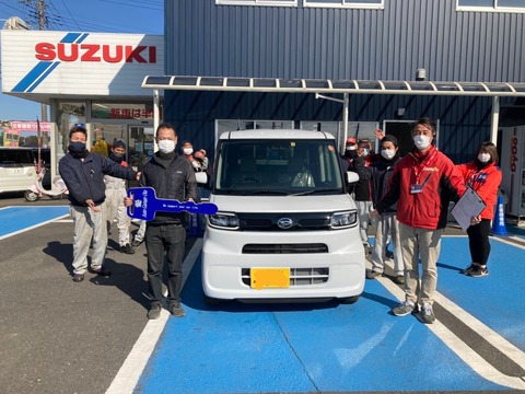 祝 ダイハツ タント納車 オートガレージオオタのスタッフブログ