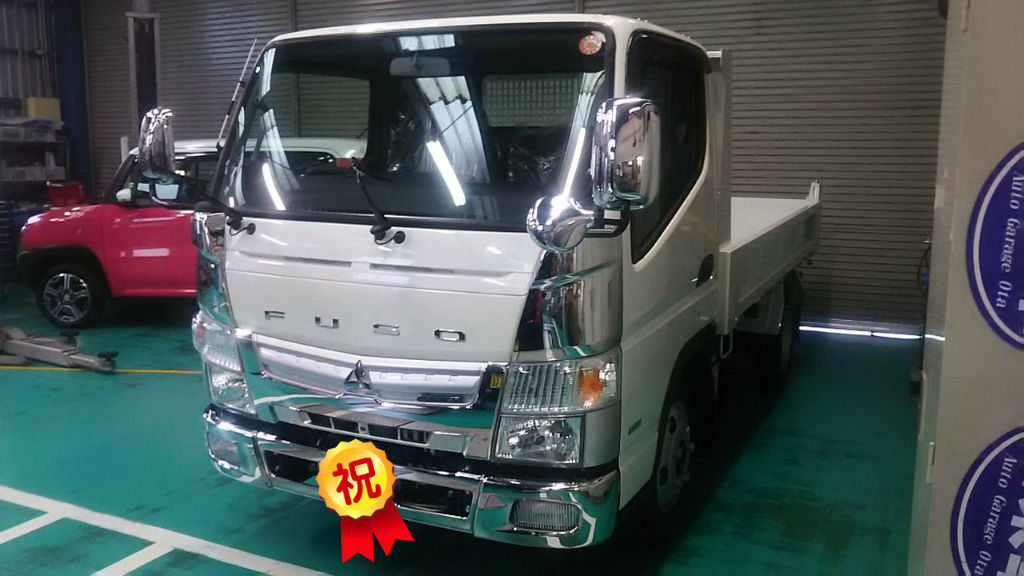 三菱 キャンターダンプ 納車 オートガレージオオタのスタッフブログ 三菱 キャンターダンプ 納車 オートガレージオオタのスタッフブログ