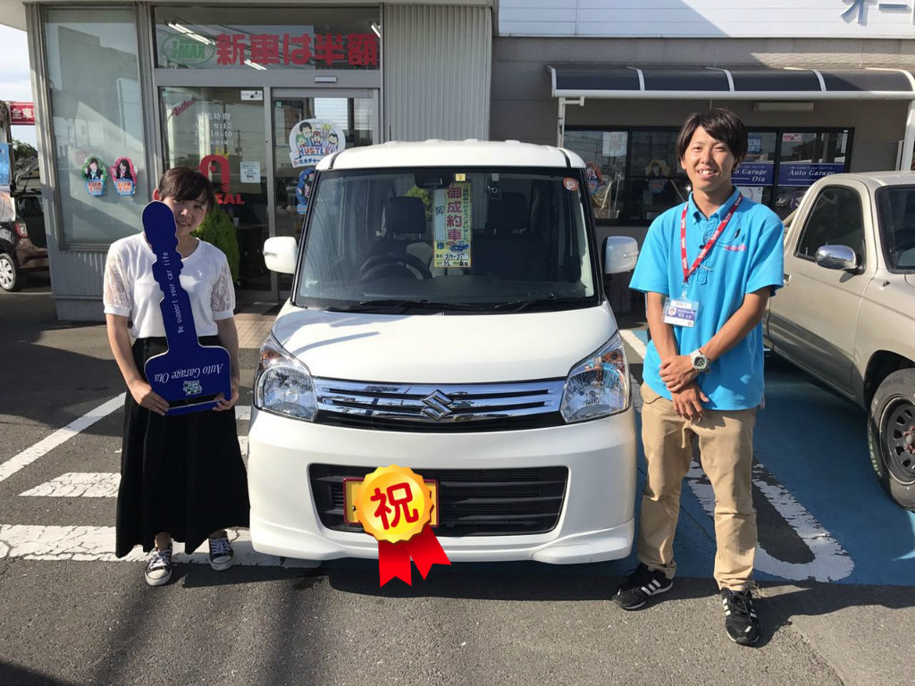祝 スペーシア 納車 オートガレージオオタのスタッフブログ