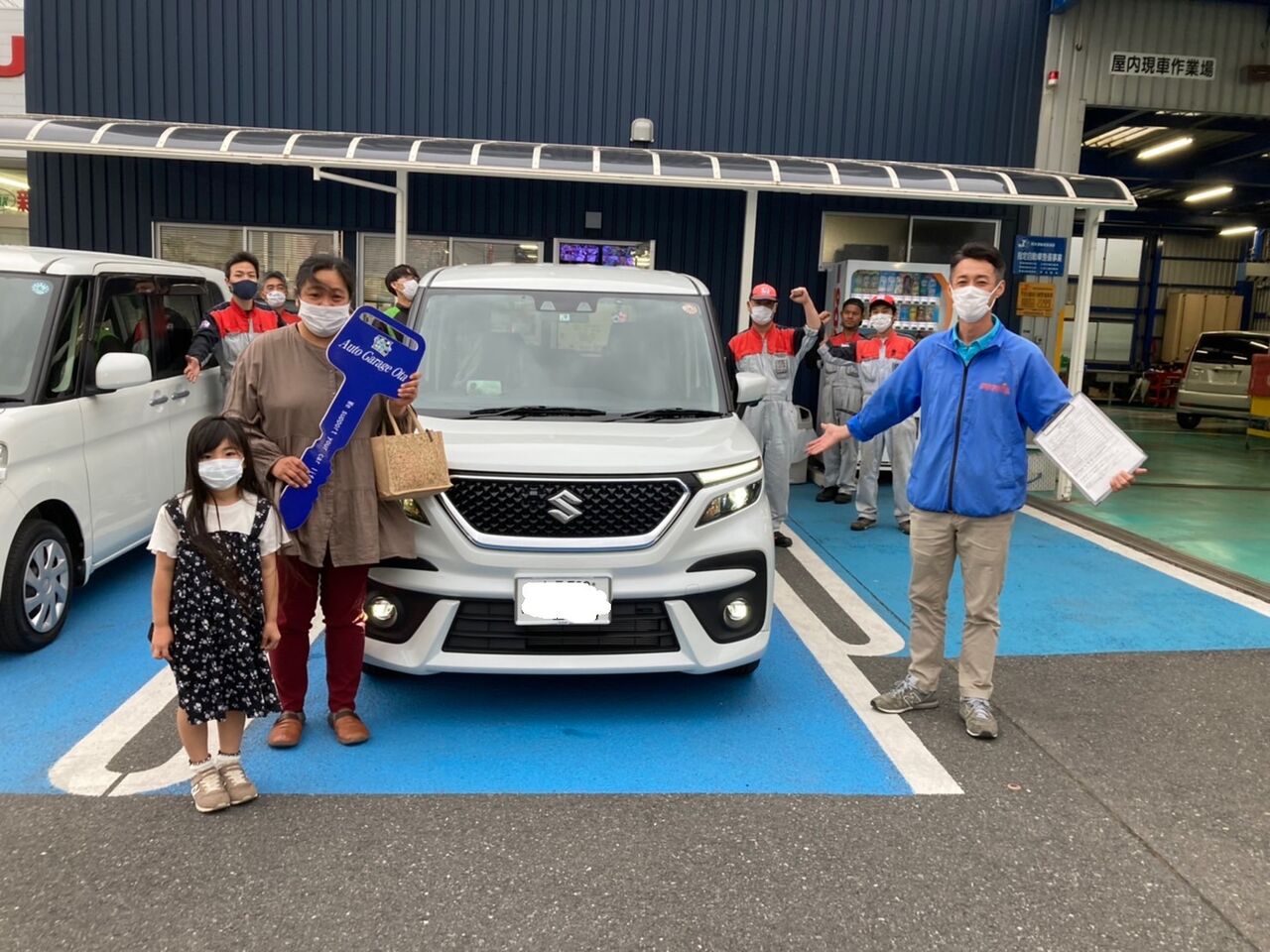 祝 スズキ ソリオバンディット納車 オートガレージオオタのスタッフブログ