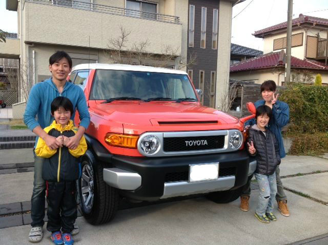 祝納車 新車 Fjクルーザー オートガレージオオタのスタッフブログ