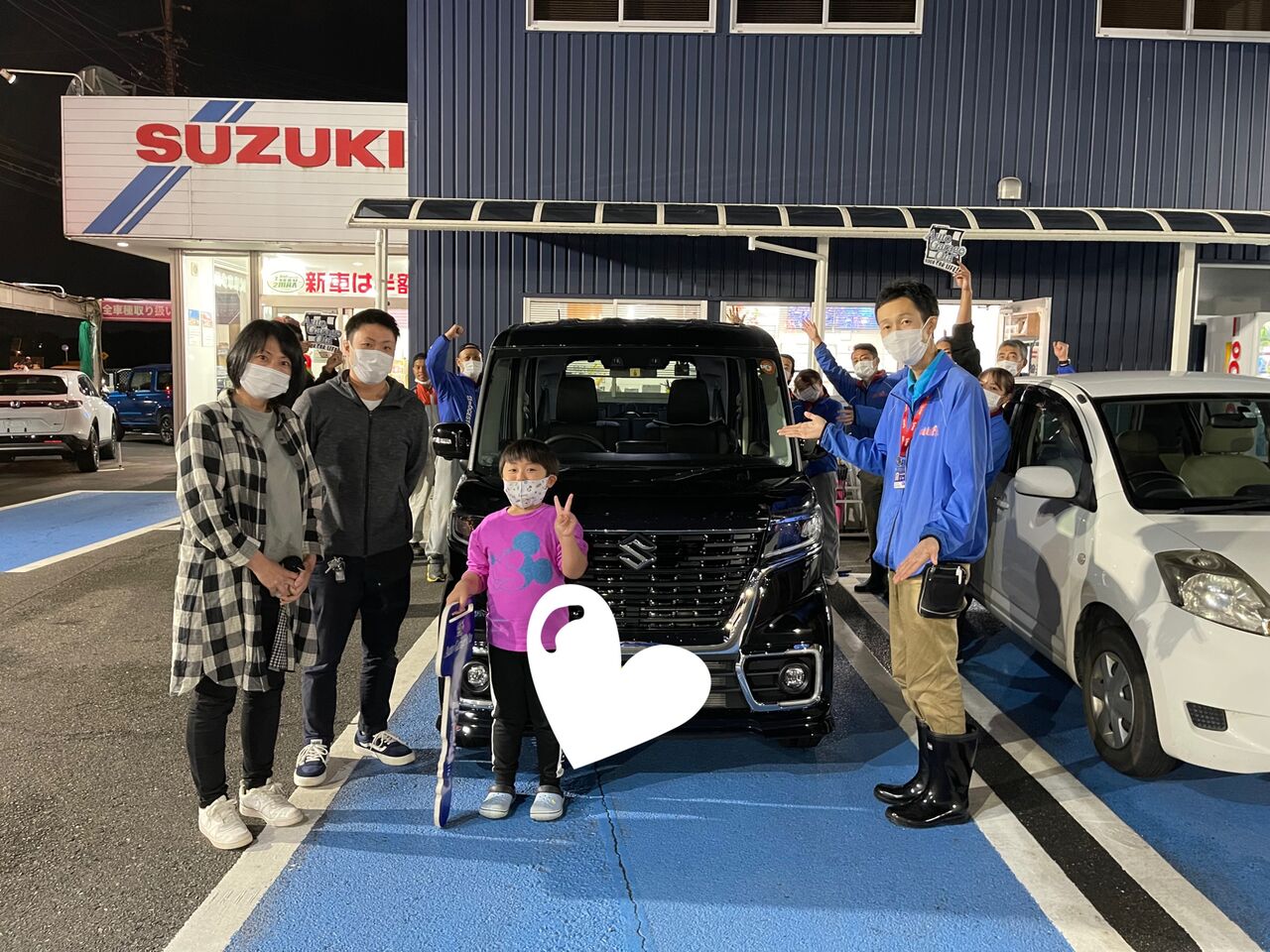 祝 スペーシアカスタム納車 オートガレージオオタのスタッフブログ