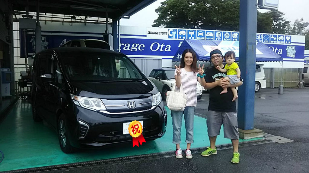 ホンダ ステップワゴン 納車 オートガレージオオタのスタッフブログ