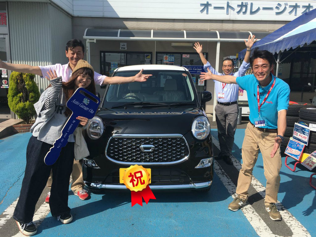 祝 ダイハツ キャスト納車 オートガレージオオタのスタッフブログ