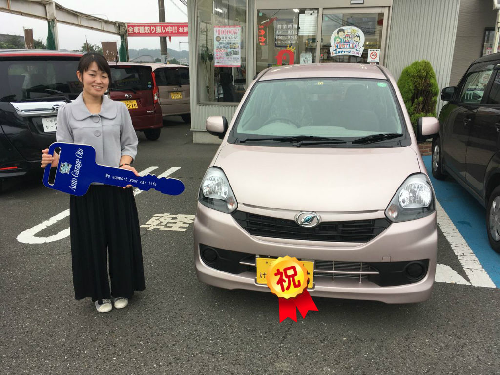 祝 ダイハツ ミライース 納車 オートガレージオオタのスタッフブログ