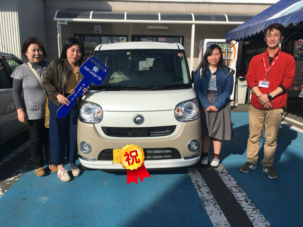 祝 ダイハツ ムーヴキャンバス納車 オートガレージオオタのスタッフブログ