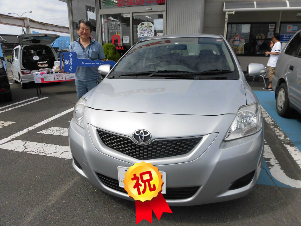 祝 トヨタベルタ 納車 オートガレージオオタのスタッフブログ