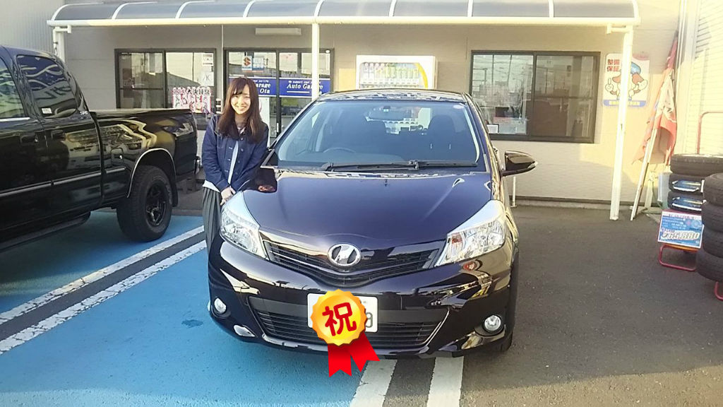 トヨタ ヴィッツ 納車 オートガレージオオタのスタッフブログ
