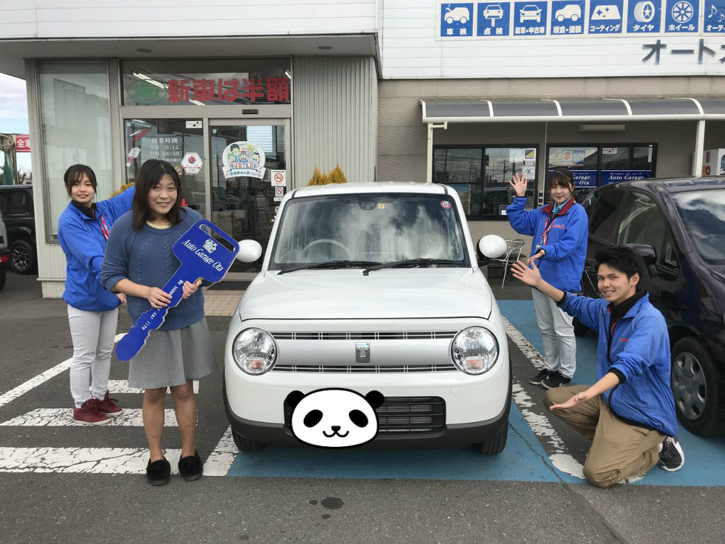 祝 ラパン 納車 オートガレージオオタのスタッフブログ 祝 ラパン 納車 オートガレージオオタのスタッフブログ