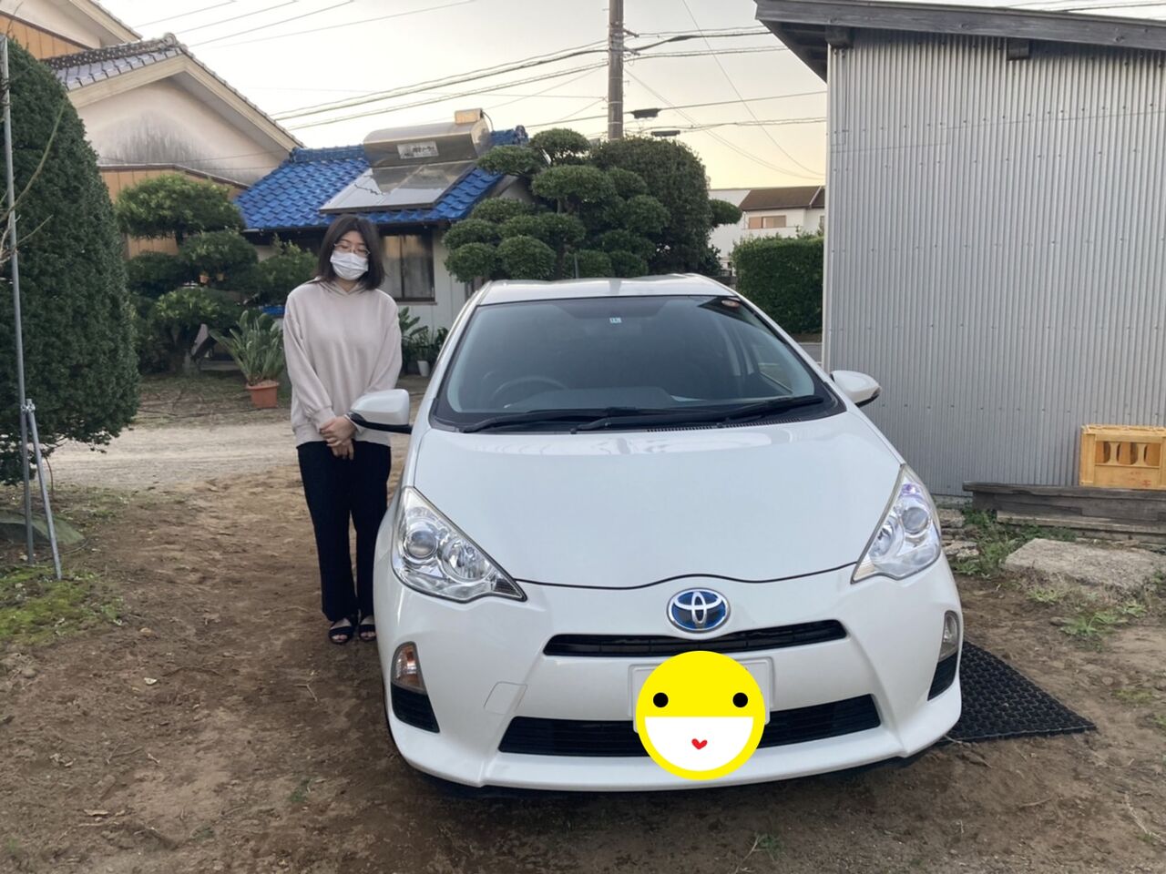 祝 アクア納車 オートガレージオオタのスタッフブログ