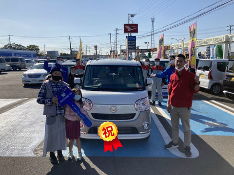 祝 ダイハツ ムーヴキャンバス納車 オートガレージオオタのスタッフブログ