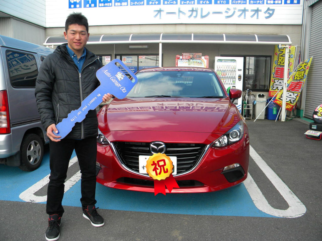 祝 マツダアクセラスポーツ 納車 オートガレージオオタのスタッフブログ