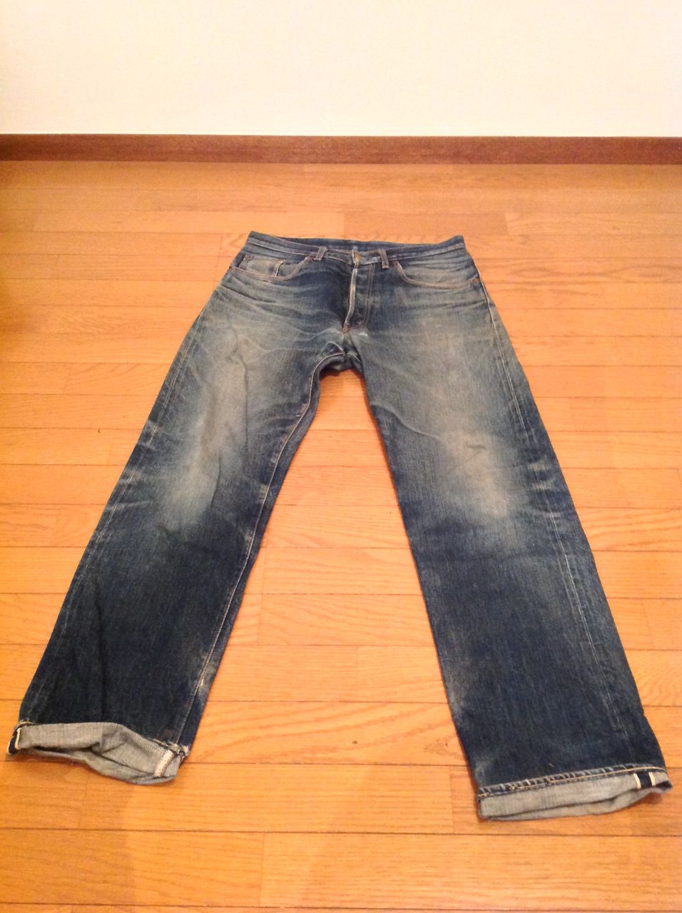 Big John Rare Jeans 着用期間１年 色落ちレポート Aging Staffs