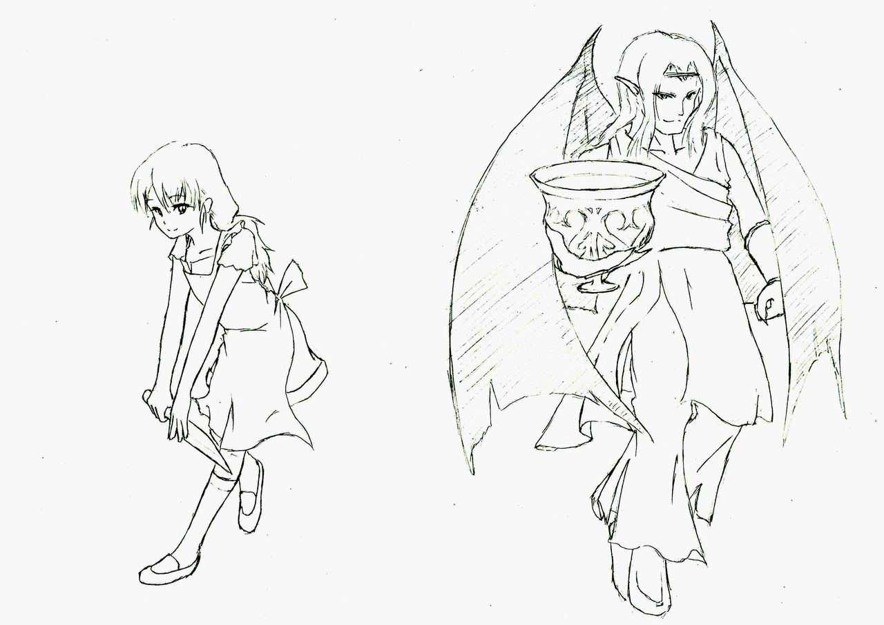 Pc Npcイラストbyニュークの人 願いの杯 中 二 病