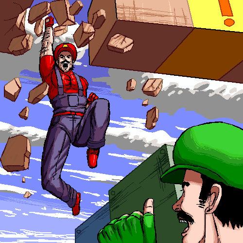 ウルトラスーパーデラックスマリオブラザーズその２ アサメグラフ