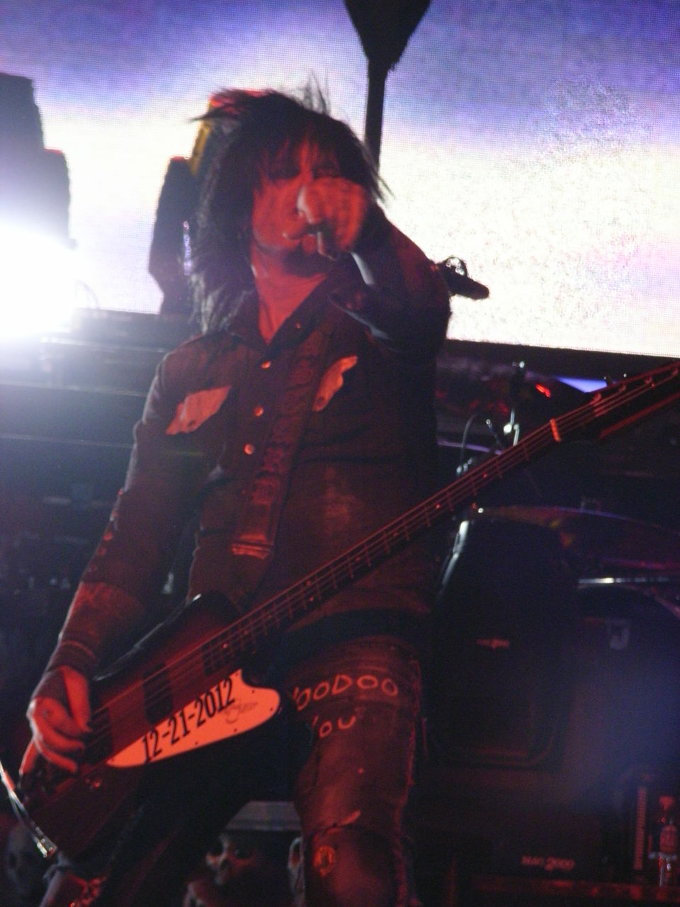 超レア！モトリー・クルー/トミー・リー　サイン入りジャンボ生写真（証書付） 超レア！モトリー・クルー/トミー・リー サイン入りジャンボ生