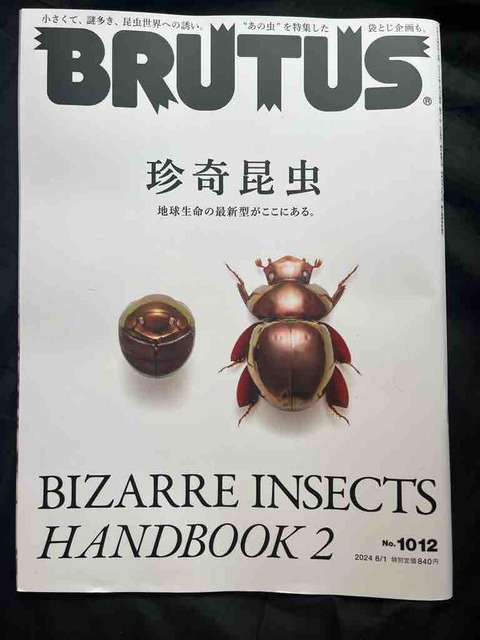 BRUTUS（ブルータス）2024年8月1日号 No.1012 : ばいおの採集日記
