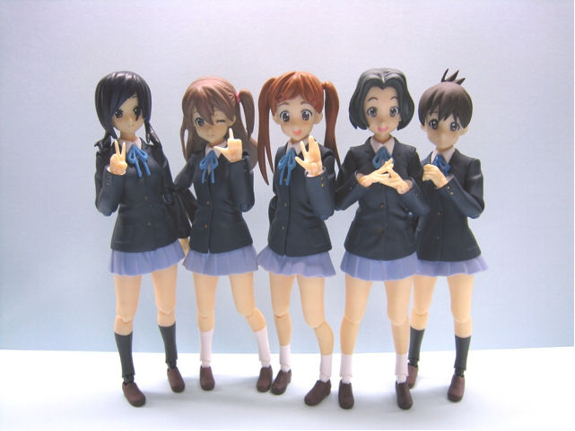 けいおん の唯のクラスメイトを全員再現したfigmaがすご過ぎ 世界は不公平