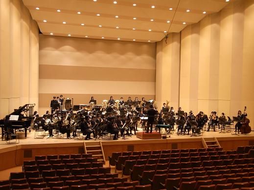 吹奏楽祭 アンバーホールプチ日記