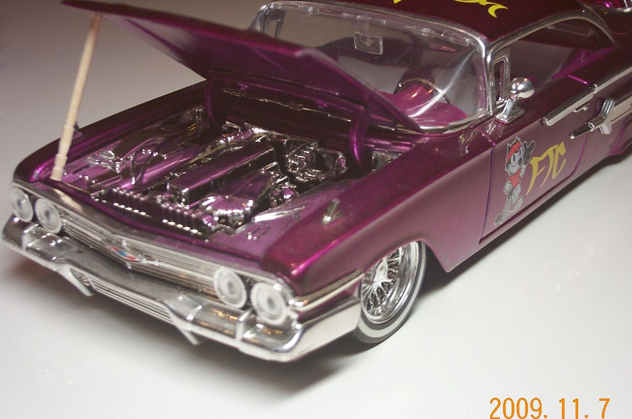 ミニカー Jada TOYS Felix the Cat 1960 CHEVROLET Felix the cat 1960 CHEVROLET IMPALA Lowrider Series (FXC-001