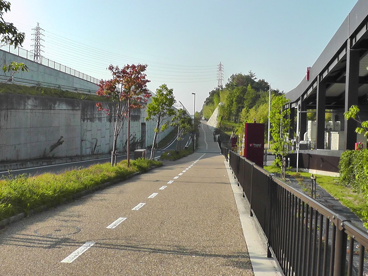 ここから久御山イオンまで自転車で